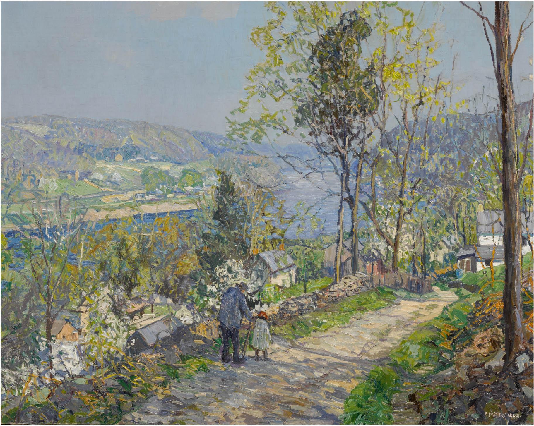 Edward Willis Redfield - Old Ferry Road