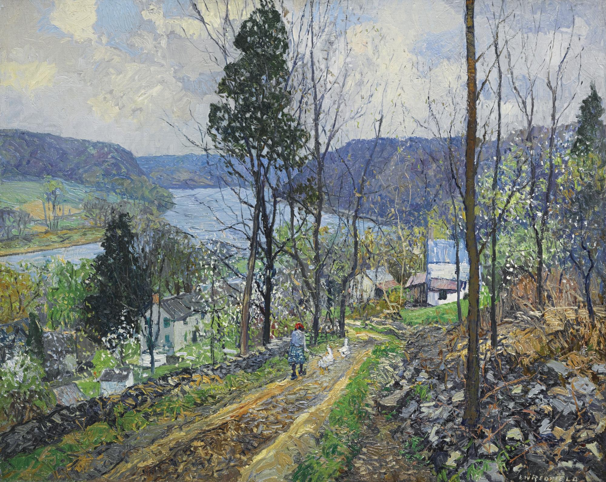 Edward Willis Redfield - Road To The River