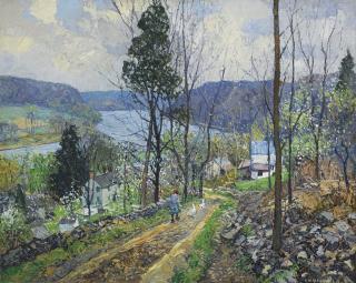 Edward Willis Redfield - Road To The River