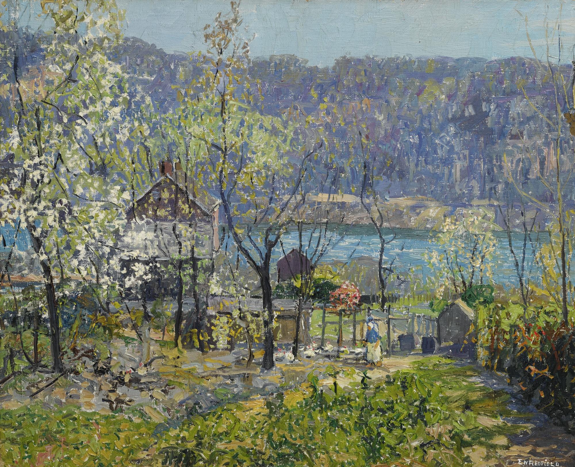 Edward Willis Redfield - Spring At Point Pleasant 