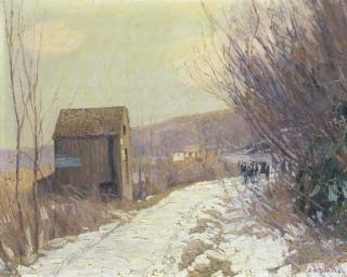 Edward Willis Redfield - The Old River Road