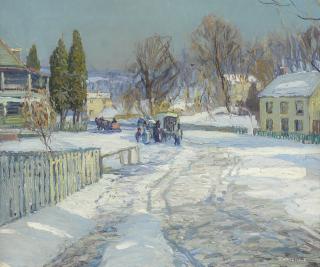 Edward Willis Redfield - The Village Store