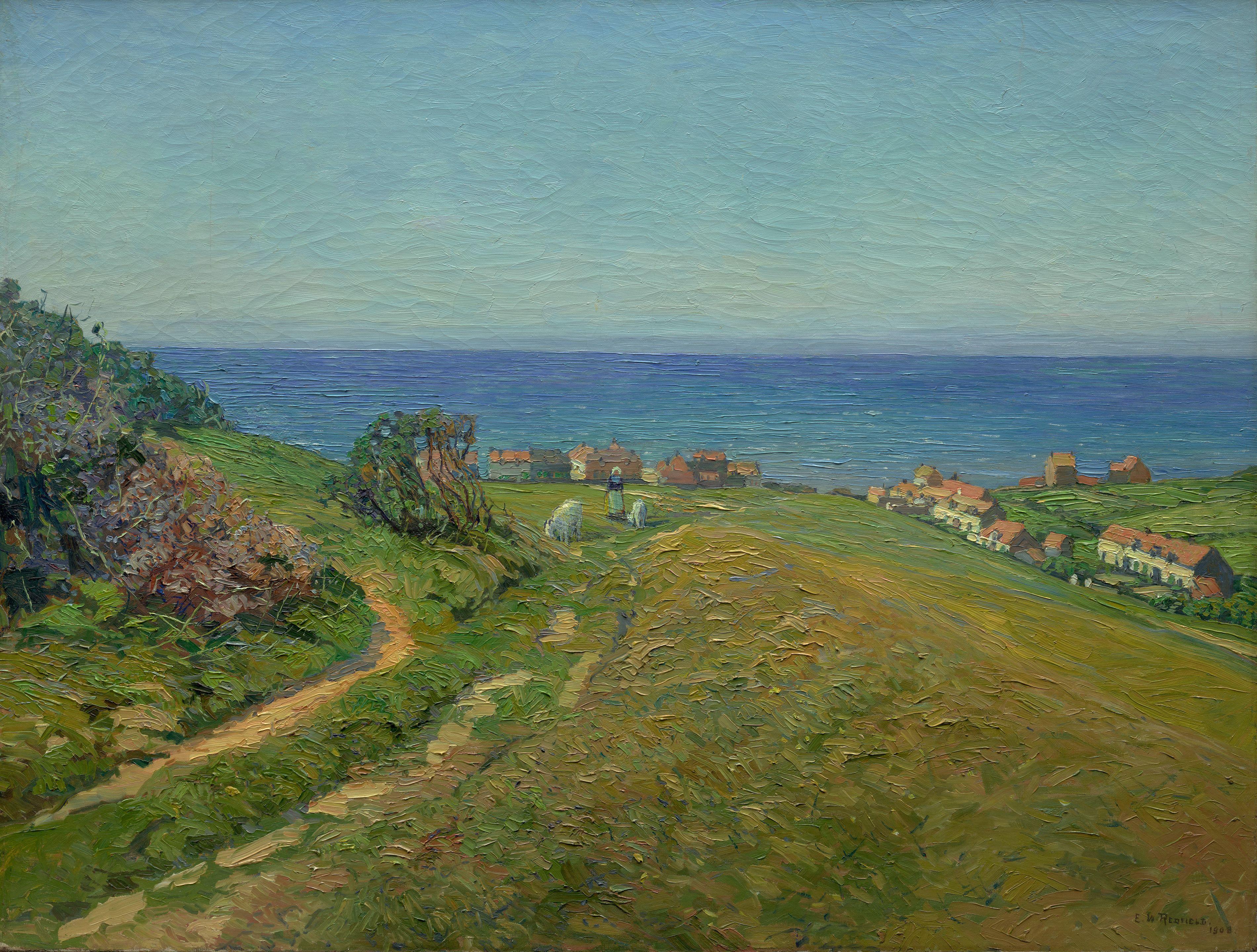 Edward Willis Redfield - Village of Equihen, France