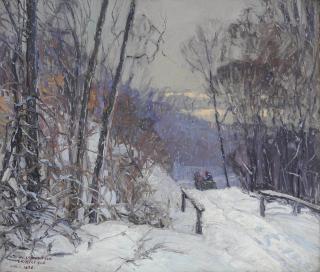Edward Willis Redfield - Winter Scene
