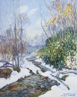 Edward Willis Redfield - Winter Stream