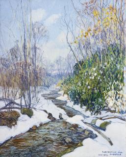 Edward Willis Redfield - Winter Stream