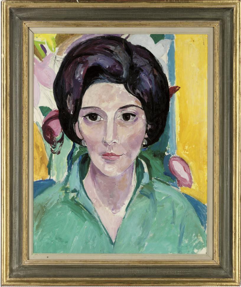 Edward Wolfe, R.A. - Portrait of Jenny Hamnet