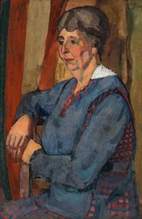 Edward Wolfe - Portrait of Eva Leech