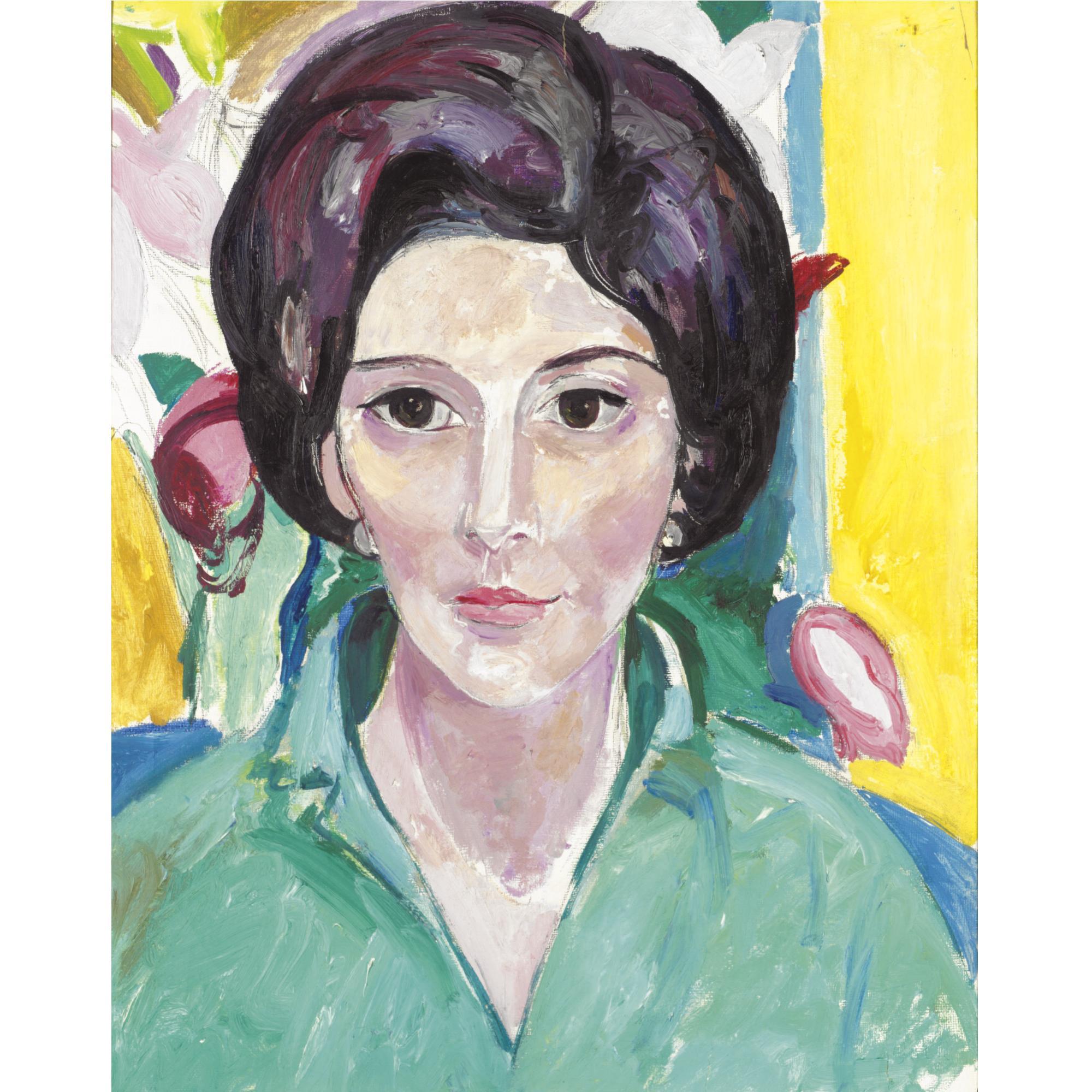 Edward Wolfe - Portrait Of Jenny Hamnett