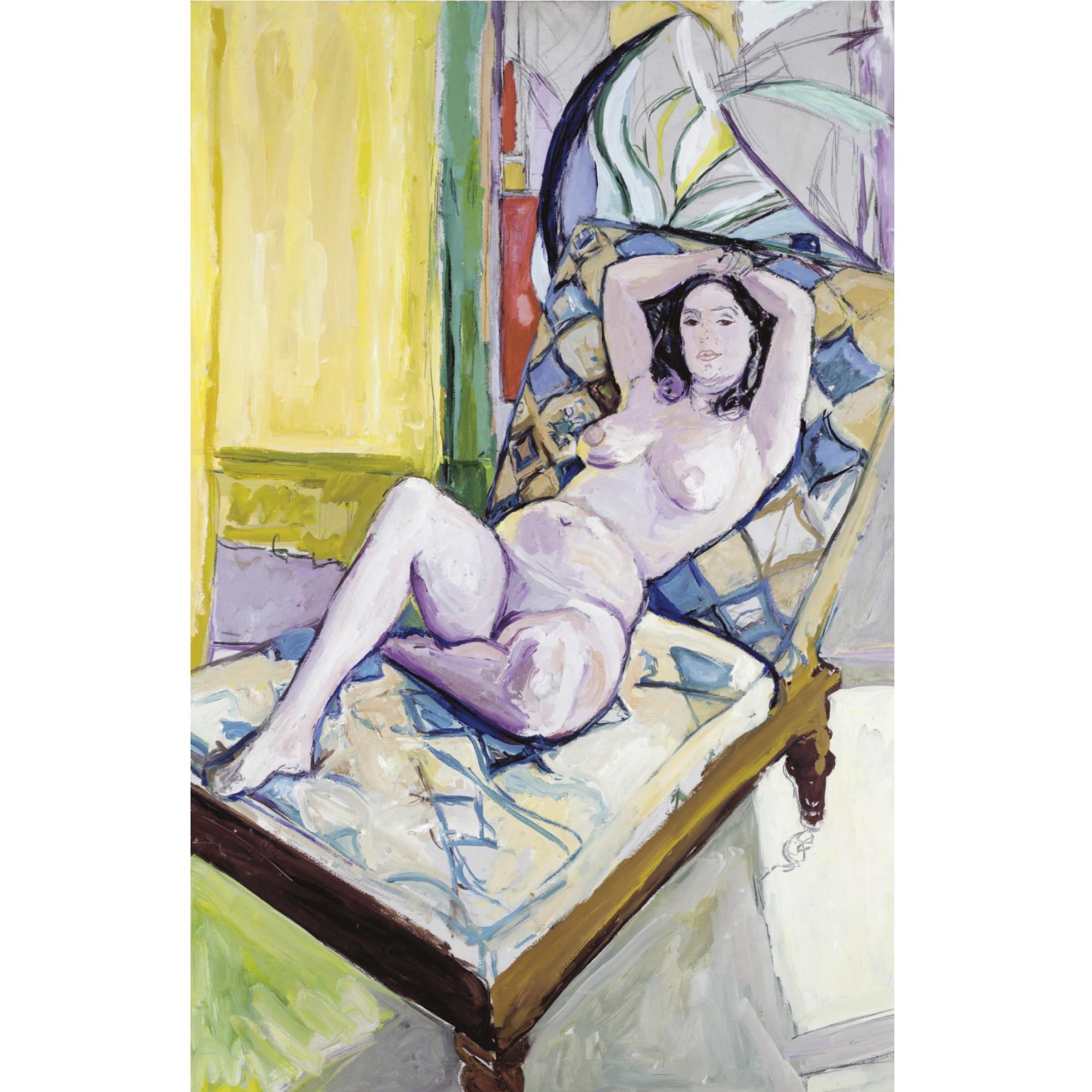 Edward Wolfe - Reclining Nude