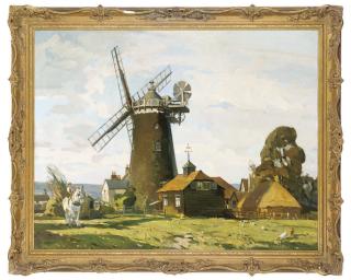 Edwin Byatt, R.I. - Polegate Mill, Sussex