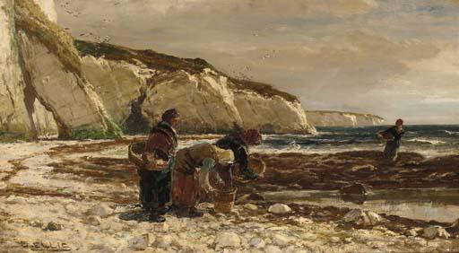 Edwin Ellis - Mussel gatherers
