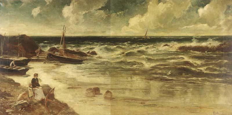 Edwin Ellis - Sketching the coast