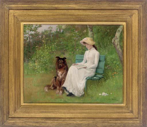 Edwin Harris, R.B.S.A. - A quiet moment