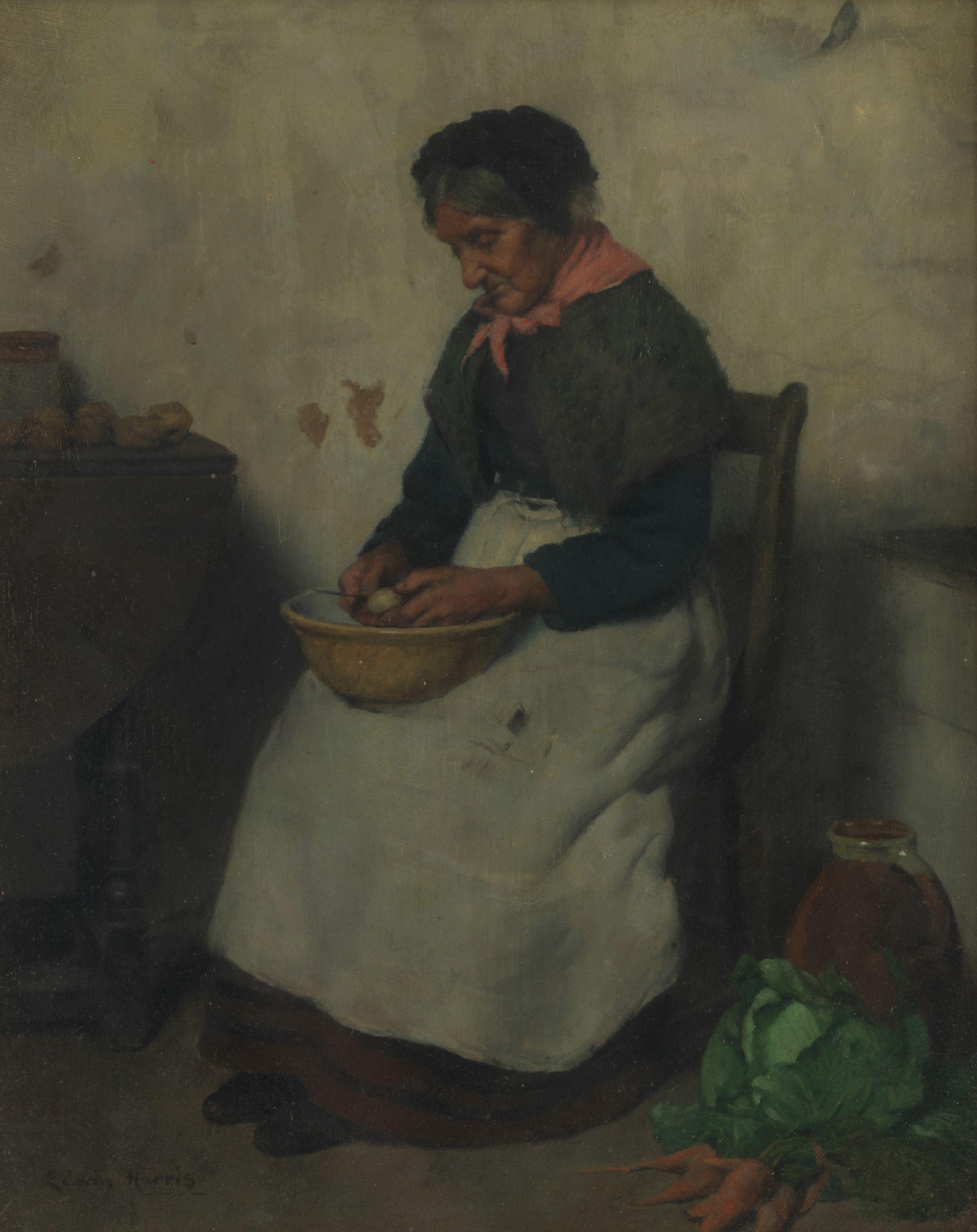 Edwin Harris, RBSA - Preparing vegetables