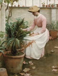 Edwin Harris - In the Greenhouse