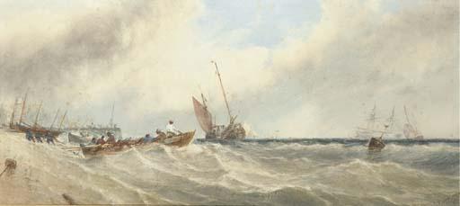 Edwin Hayes, R.H.A. - Putting out to sea