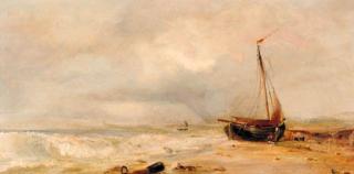 Edwin Hayes - An onshore breeze