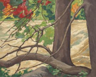 Edwin Headley Holgate - Autumn Leaves