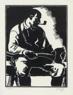 Edwin Headley Holgate - Man With Axe