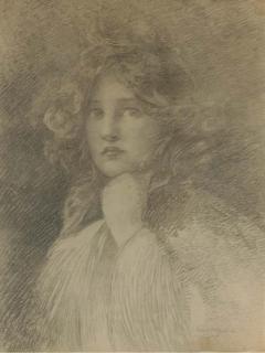 Edwin Howland Blashfield - Portrait of a Girl