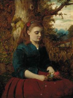 Edwin Hughes - The Flower Picker
