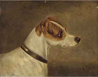 Edwin Loder of Bath - Head of a terrier