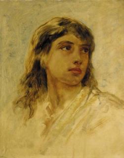 Edwin Long, R.A. - A young Arab girl