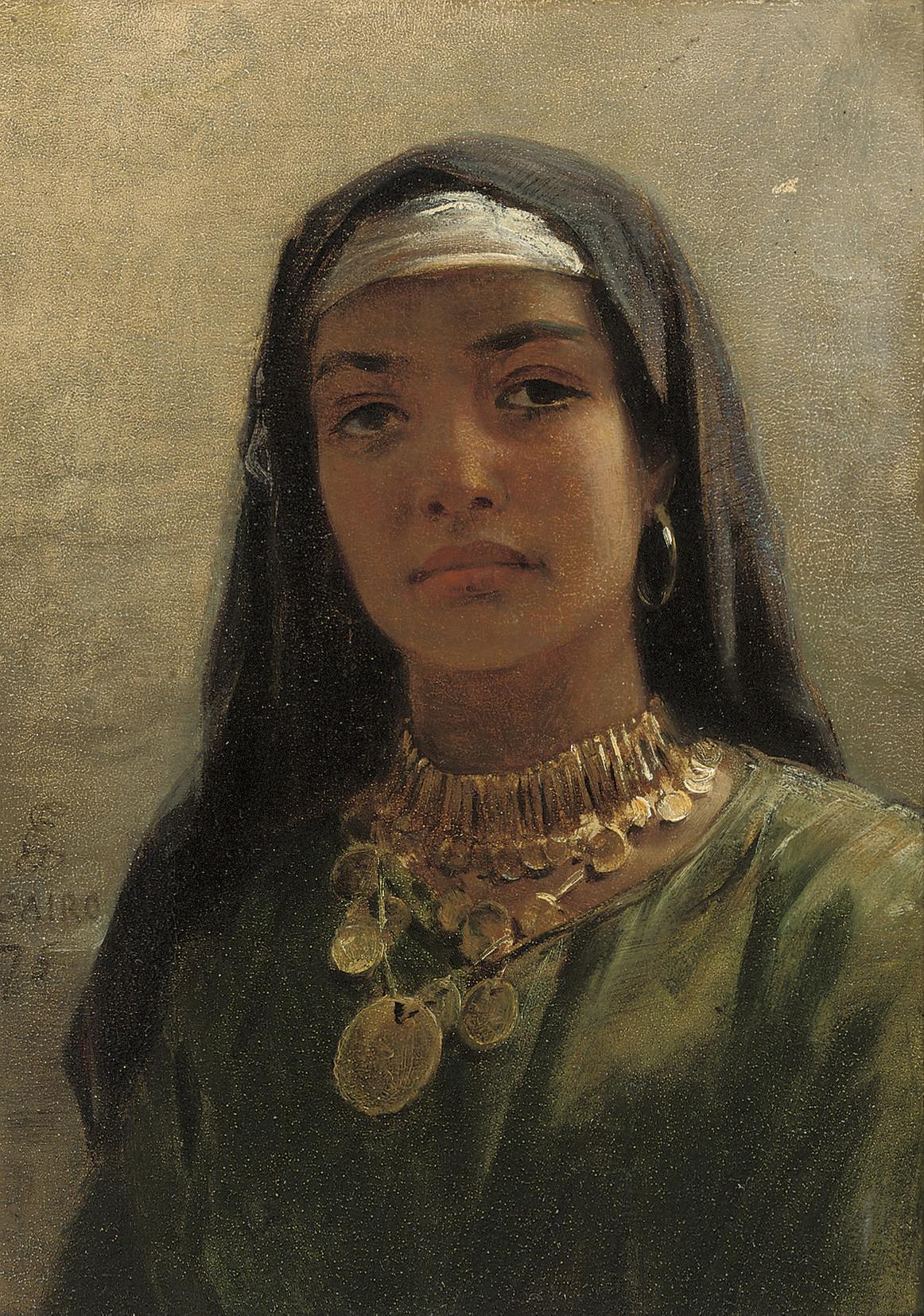 Edwin Long - Egyptian beauty