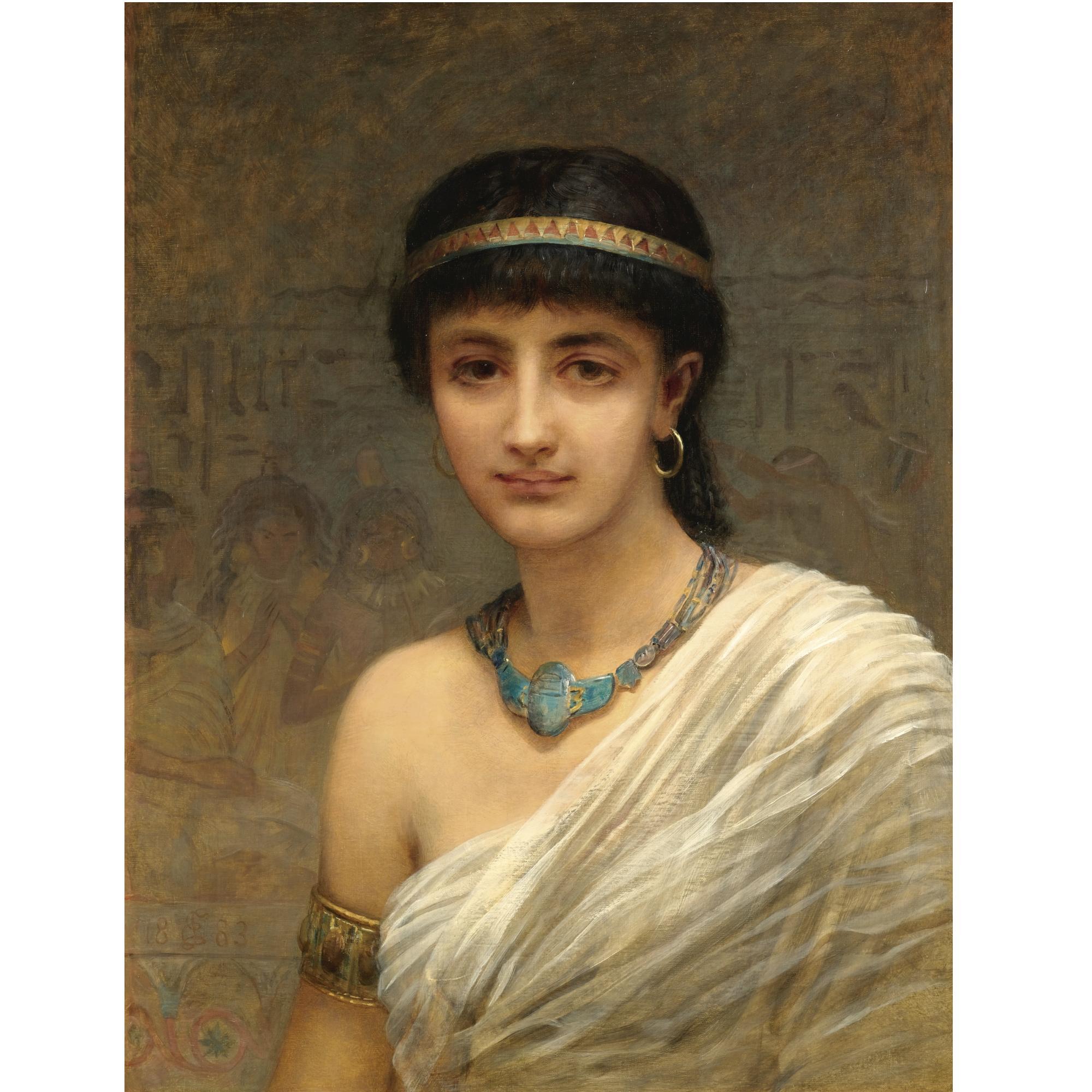 Edwin Longsden Long, R.A. - A Votary Of Isis