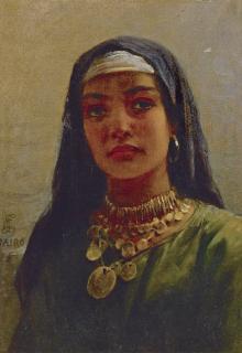 Edwin Longsden Long, R.A. - Egyptian Beauty