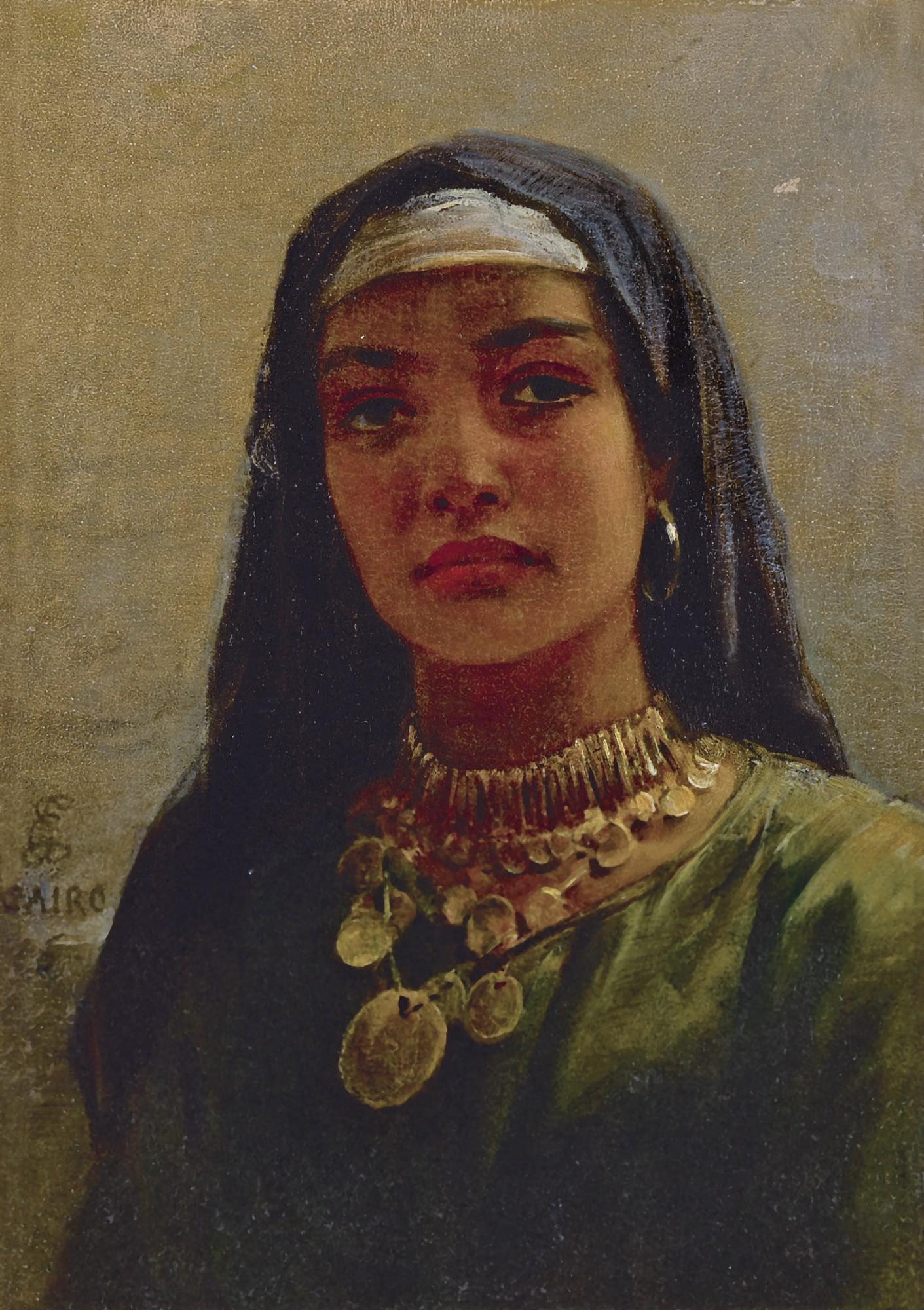 Edwin Longsden Long, R.A. - Egyptian Beauty