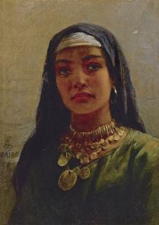 Edwin Longsden Long, R.A. - Egyptian Beauty