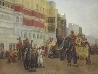 Edwin Lord Weeks - A Fête Day At Bekanir - Beloochistan, Bekanir