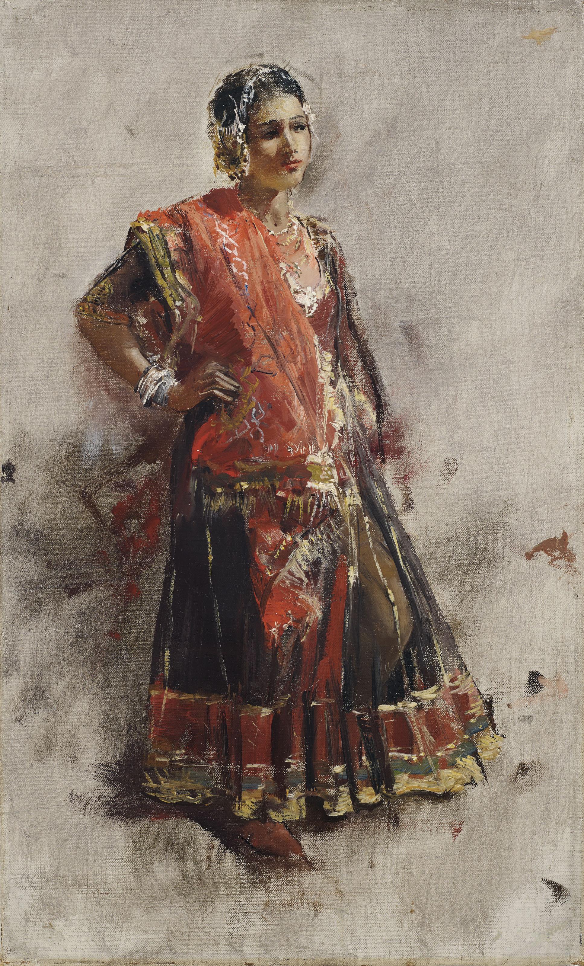 Edwin Lord Weeks - Indian Dancing Girl