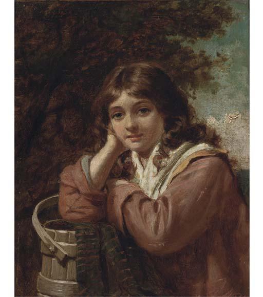 Edwin Thomas Roberts - The milkmaid