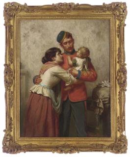 Edwin Thomas Roberts - The soldier\'s farewell