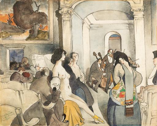 Edwin Walter Dickinson - Concert Touche, Paris