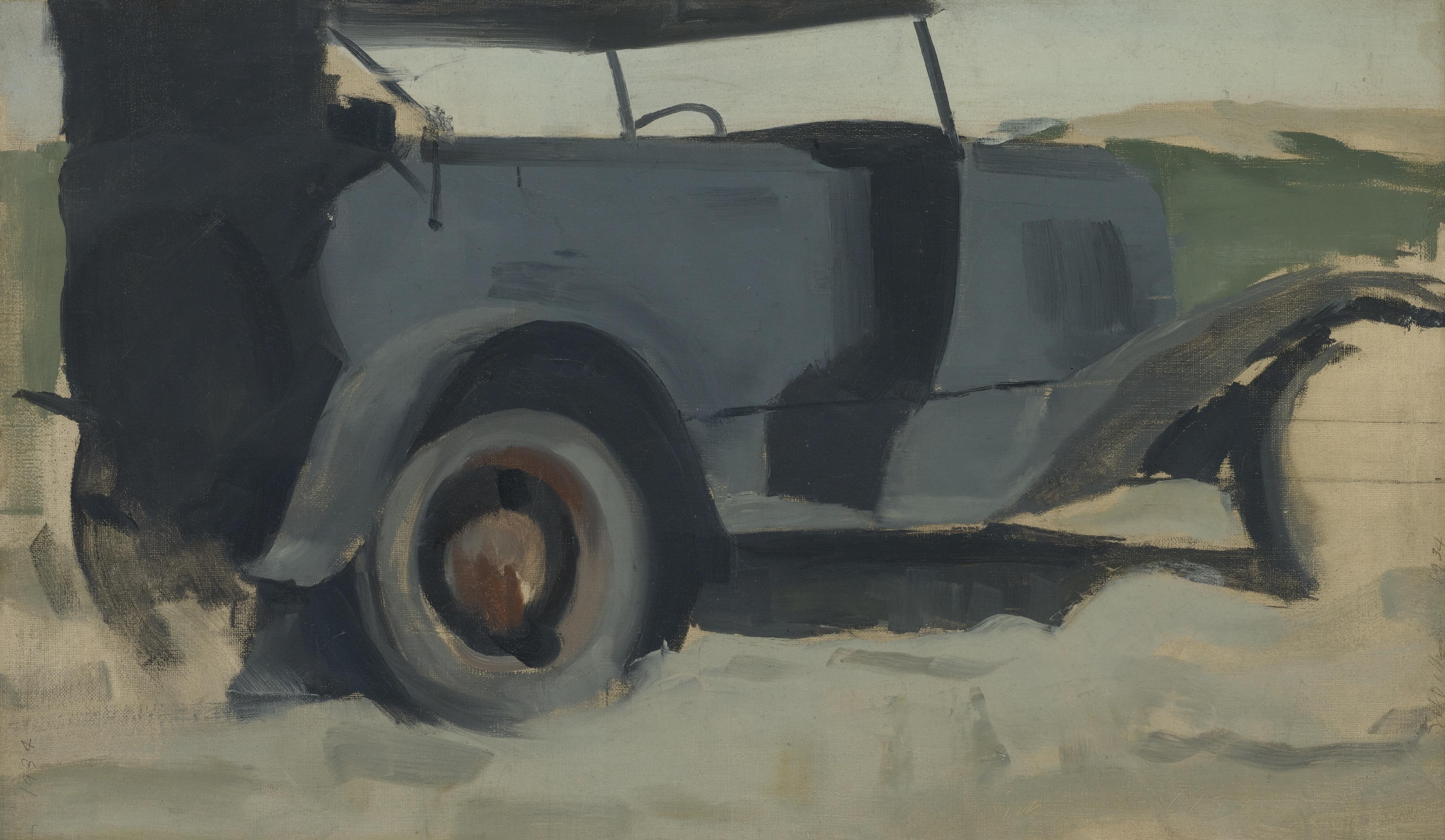 Edwin Walter Dickinson - Our Ford, Highhead