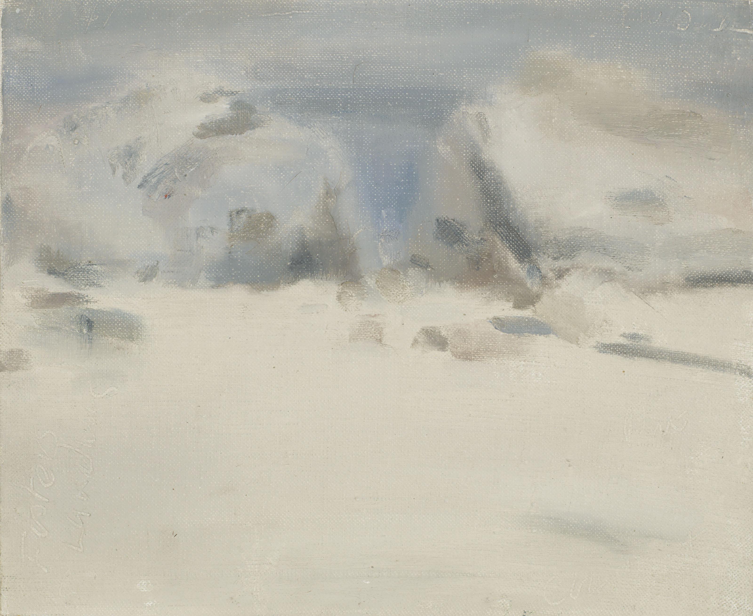 Edwin Walter Dickinson - Two Erratic Boulders