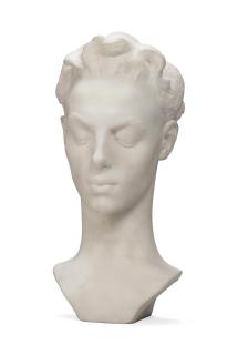 Edwin Whitney-Smith - Bust of a young man