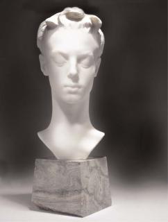 Edwin Whitney-Smith - Head of a young man