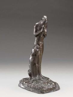 Edwin Willard Deming - Indian Brave With Wildcat