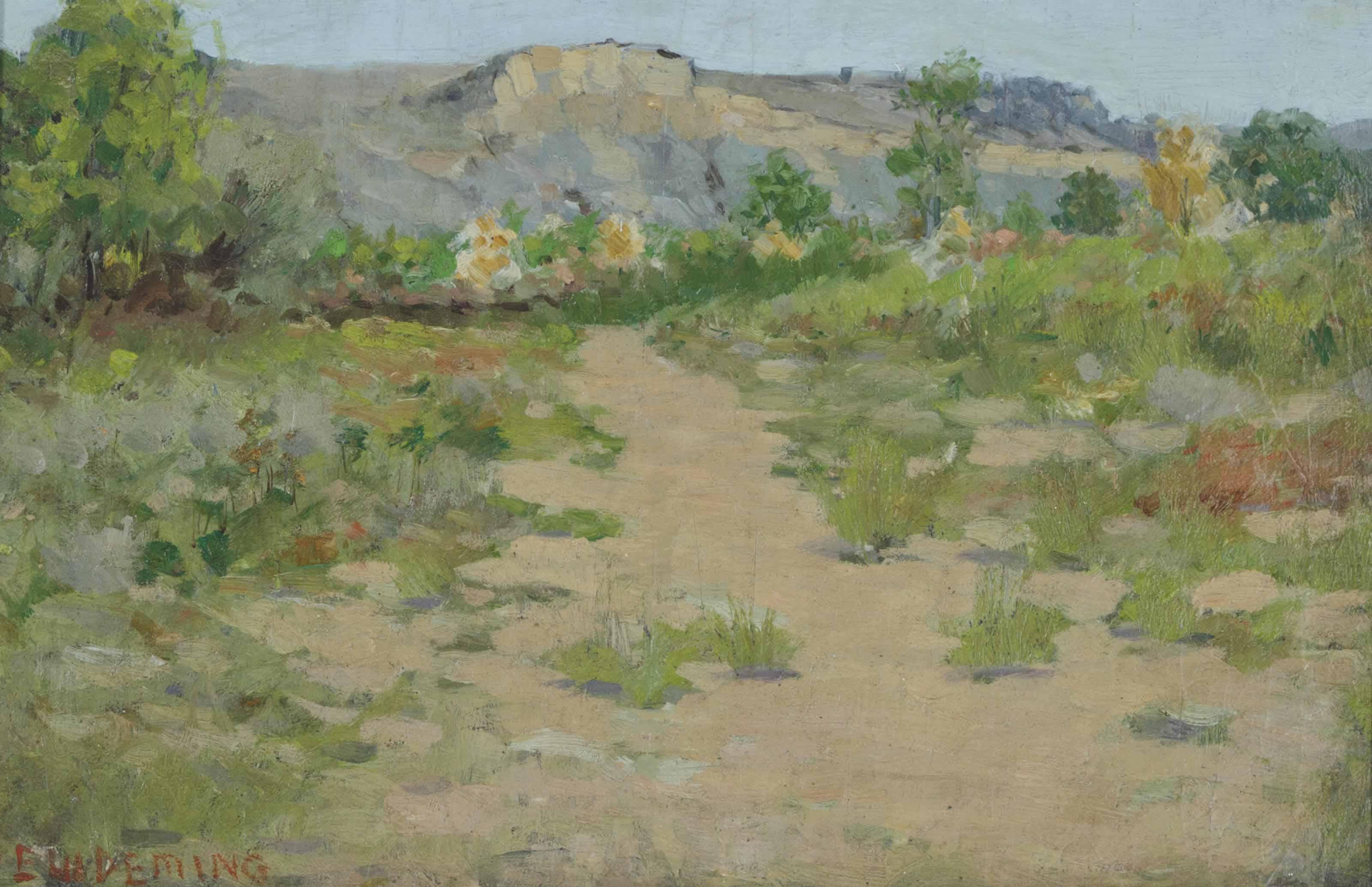 Edwin Willard Deming - Reno Attacked End of Camp