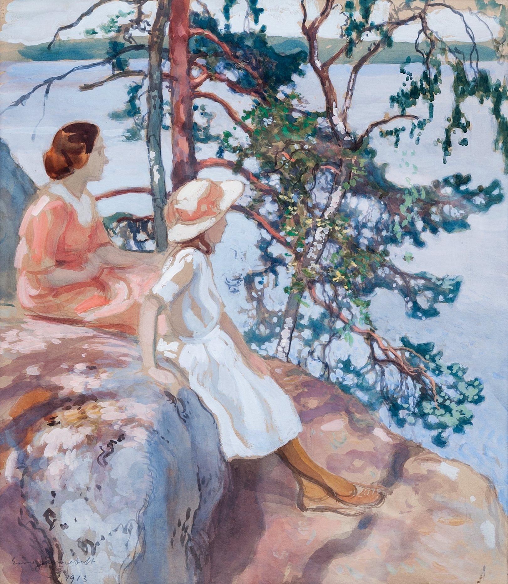 Eero Järnefelt - Family Outing.