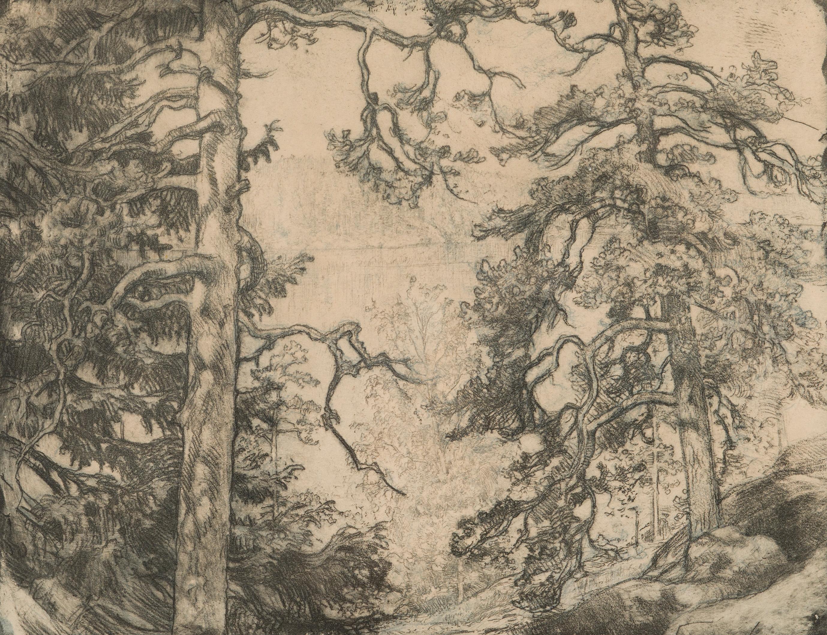 Eero Järnefelt - Pine Trees By The Shore.