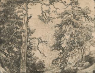 Eero Järnefelt - Pine Trees By The Shore.