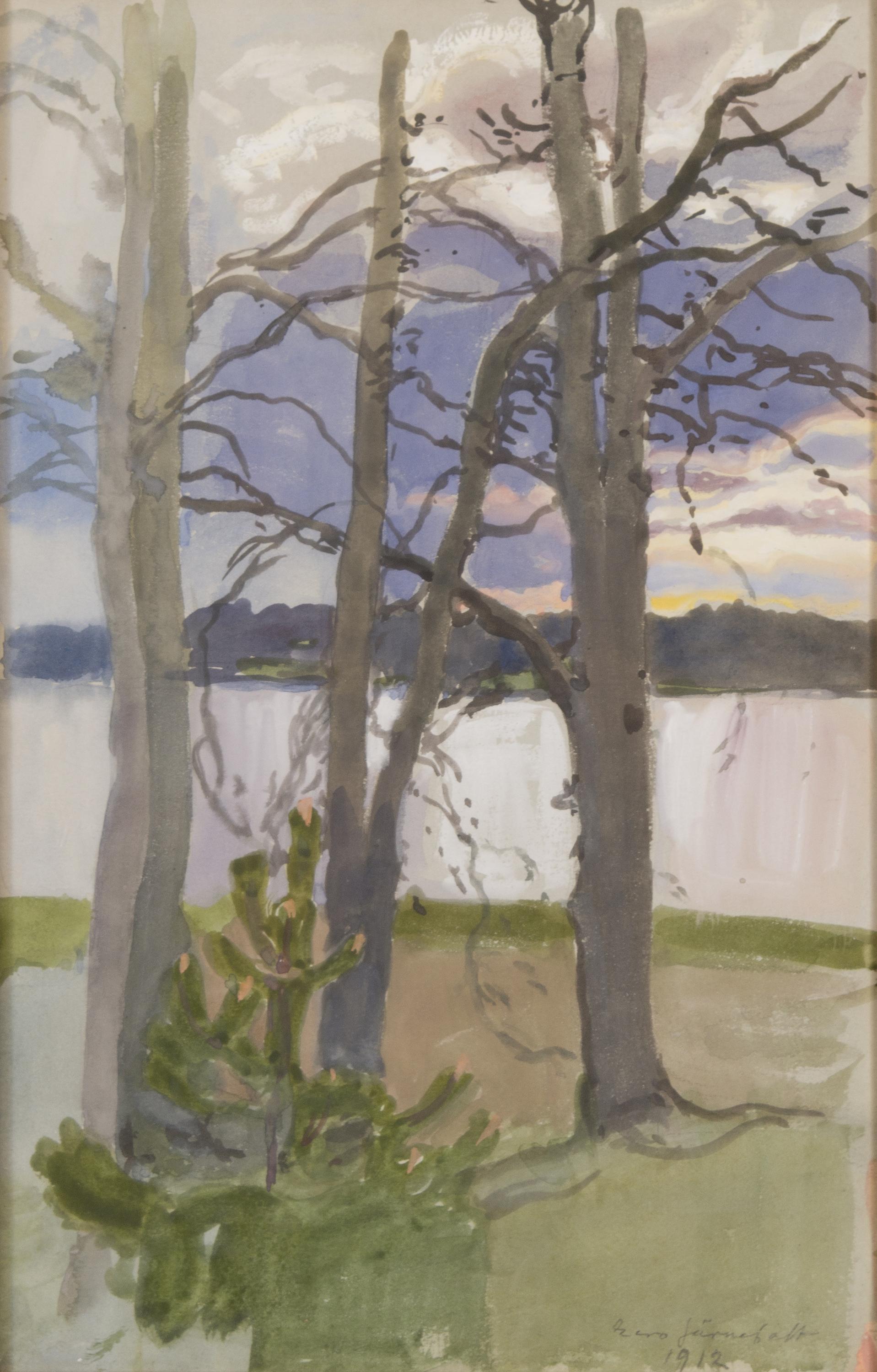 Eero Järnefelt - Shore View.
