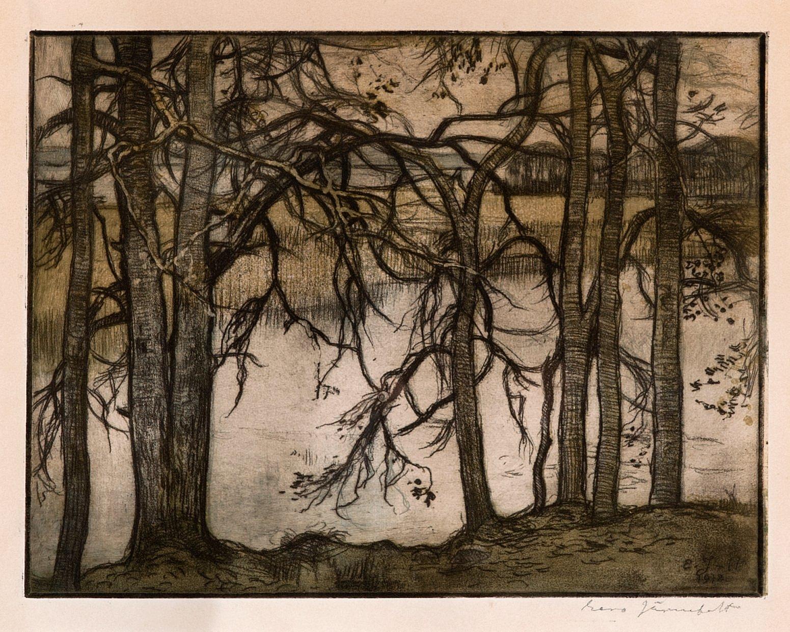 Eero Järnefelt - View Of The Shore.