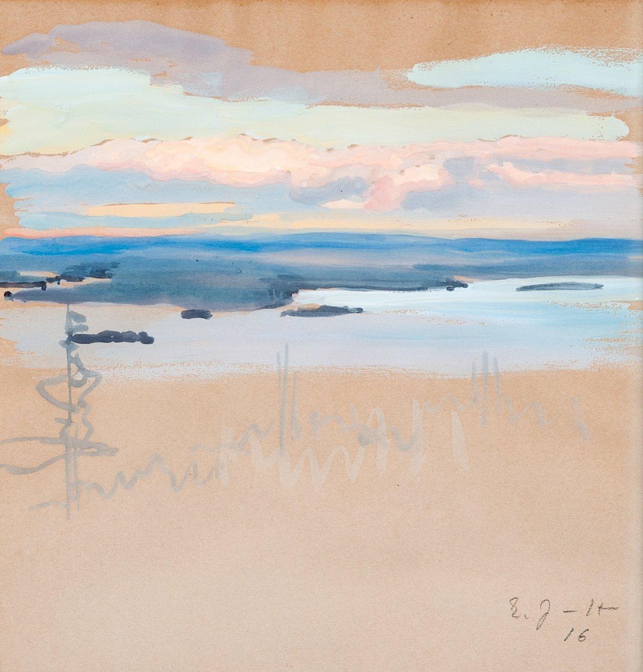Eero Järnefelt - Views, 2 Pcs.